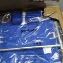 SUNNYFEEL Extra Wide 28" Low Beach Chair 5 Position Lay Flat, XL Oversized Portable Folding Camping Chairs with Cup Holder for Outdoor/Trip, Lightweight Foldable Backpack Beach Chair for Adults, X-Large