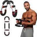 Twister Arm Trainer, 60-110lb Chest Workout Equipment, Three-Speed Adjustable Fitness Equipment, Arm Trainer, Portable Power Twister Bar, Detachable Design Fitnessfor Home & Gym Fitness Equipment