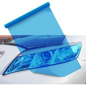 12 x 48 inches Headlight Tint Film, Tint Vinyl Wrap Protector Film Fog Light Color Change for Cars (Blue)