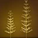 5FT 518LED Lighted Tree with Twinkling Lights, Pre-Lit Artificial Fairy Light Tree for Indoor Outdoor Use, Warm White for Home Decor, Wedding, Christmas