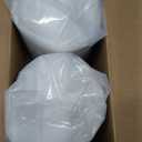 Outdoor Chair Cushions Set of 4: Waterproof & Fade Resistant Patio Furniture Cushions - 17 x 16 x 2 Inch Non Slip Round Corner Seat Cushion Pads with Removable Cover for Garden Yard Lawn, Burgundy (Red)