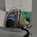 Cat Toys, Interactive Cat Toys for Indoor Cats, USB Rechargeable Electronic Smart Exercise Kitten Toy, Motion Chirping Activated Moving Ball (Blue)