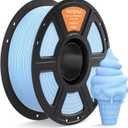 ELEGOO Matte PLA 3D Printer Filament 1.75mm Ice Blue 1KG