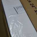 Art3d 10-Pack Smooth Drop Ceiling Tile 2ft x 4ft - Fire-Rated, Waterproof, Reusable - Premium PVC, No Sag and Breakage - Cover 80 Sq. Ft, White (24*48)