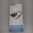 Wireless CarPlay Adapter for Apple CarPlay, Easy to Upgrade Wired CarPlay to Wireless, Instant Connectivity, Super Mini Car Play Dongle for iPhone Fit for Cars with Built-in CarPlay