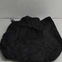 Lifewit 90L Large Laundry Bag with Shoulder Straps and Mesh Pocket, Black