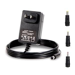 6V 1A DC Power Supply Adapter AC 6Volt 1000mA Wall Charger DC Plug 5.5x2.1mm & 2.5mm for 6V 100mA 200mA 300mA 500mA 600mA 800mA 100mA Device