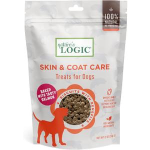 Nature's Logic Biscuits with Benefits Skin and Coat, 12oz, BBD: 08/03/2025