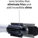 Instyler Freestyle Max Heated Round Brush with Straightening Iron | 2-in-1 Styling Tool | Four Heat Settings | Dual Voltage | Co