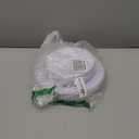 EI 60pcs White Plastic Plates with Gold Rim,Heavy Duty 10" Dinner & 7" Dessert Plate Disposable,White and Gold Plate for Party,Wedding,Birthday,Afternoon Tea,Spring,Mother's Day,Valentine's Day