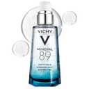 Vichy Mineral 89 Fortifying & Hydrating Daily Skin Booster, Pure Hyaluronic Acid Serum For Face, Plumps & Hydrates, Repairs Skin Barrier, Lightweight Moisturizing Gel, Fragrance Free & Oil-Free
