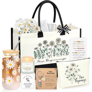 New Beginnings Gifts for Women, Graduation Farewell Leaving Going Away Goodbye Retirement Gift for Her Women Coworkers, New Job Good Luck, Divorce, Housewarming, Break Up Gifts