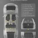 3W Floor Mats for Tesla Model Y Juniper 2025 2026 2027 Only for Standard