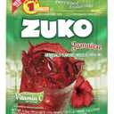Zuko Jamaica Instant Powder Drink | Gallon Pack | No Sugar Needed | Vitamin C | 6.2 Ounce (Pack of 6), Best By: 10/2025