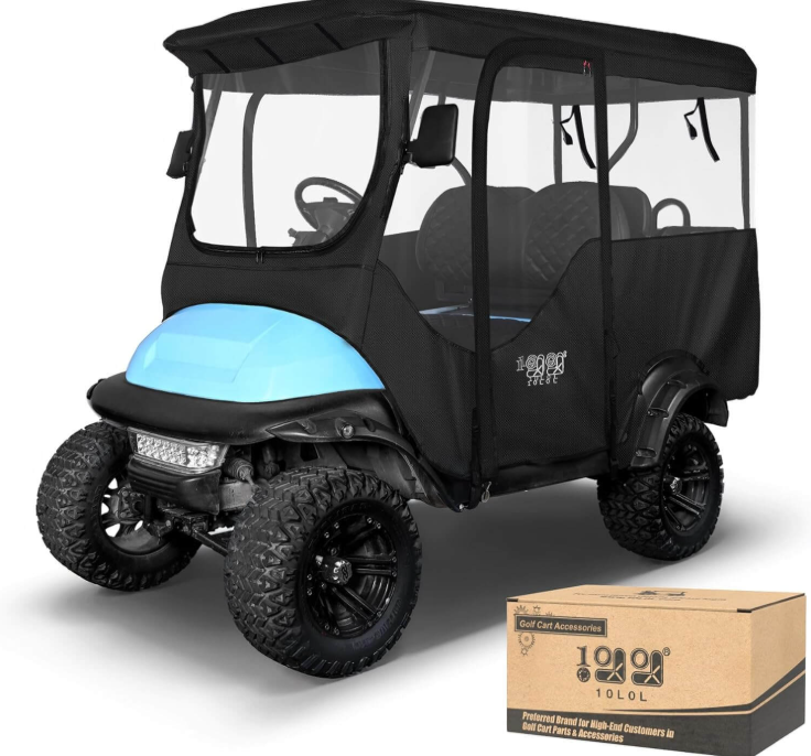 Golf Cart Enclosures For Club Car Precedent Extended Roof - 10L0L