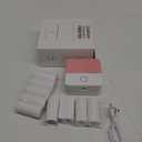 Print Pods Mini Printer, Thermal Inkless Sticker Maker with 10 Rolls Printing Paper, Pocket Printpod for phone, Impresora Porttil for Notes, Flashcards, Journal, DIY, Compatible with iOS & Android (Pink)