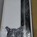 Single LCD Computer Monitor Free-Standing Desk Stand Mount Riser for 13 inch to 32 inch screen with Swivel, Height Adjustable, Rotation, Vesa Base Stand Holds One (1) Screen up to 77Lbs(HT05B-001)) (Black)