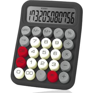 Mr. Pen- Mechanical Switch Calculator, 12 Digit Large LCD Display, Slate Grey with Big Buttons, Mechanical Switch Calculator for Home, School, Office