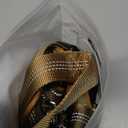 SlowTon No Pull Dog Harness - Heavy Duty Dog Harness and Leash Set for Medium Large Dogs, Reflective Tactical Harness with Soft Padded and Front Clip for Easy Walk and Training (Tan M)