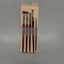 BK BEAUTY - BRUSH SET FOR HOODED OR SMALLER EYES (5PC) - Eyeshadow Brush Set for Blending, Smudging & Defining Eyeshadow and Eyeliner | Premium Eye Makeup Brushes for Precise Application