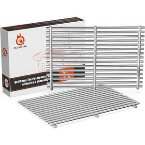 9MM Grill Grates for Weber Spirit 300 and GS4 Spirit II 300 Series, Spirit 700, Genesis Silver/Gold/Platinum B & C, Genesis 1000-3500, Grill Parts for Weber Spirit 7639 7638 Grate, 304 Stainless Steel