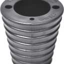Myard Patio Umbrella Cone Wedge Shim, Wind-Resistant, Twist to Fit, for Patio Table Hole or Umbrella Base 1.8-2.4 Inch, Pole Diameter 1-1/2" (38mm, 4 Holes, Black)