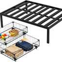 Dog Bed Frame,with Two Storage Drawer,Suitable for Various Dog Beds