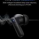 Earbuds with Screen Wireless Ear Buds Bluetooth Headphones with Built-in Mic Extra Comfort IPX5 Waterproof Headset 360 Stereo with Noise Cancellation (Black)