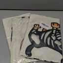 3 x Halloween Trick or Treat Garden Flag Ghost Dog 12x18 Inch Small Double Sided Burlap Welcome Yard Dachshund Skeleton Outside Decorations DF342