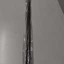 Amazon Basics No Drill Easy Install Sturdy Shower Curtain Tension Rod, Adjustable Length, 42-73", Black