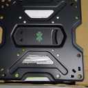 USX MOUNT UL Listed Full Motion TV Mount, Swivel Articulating Tilt TV Wall Mount for 26-65 Inch LED, 4K, Wall Mount Bracket with VESA 400x400mm Up to 77lbs, Perfect Center Design -XMM006-1