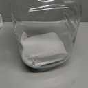 Mustry Glass Drink Dispenser for Parties, 1 Gallon Beverage Dispenser with Spigot Solid Stainless Steel, Used as Lemonade Dispenser Sun Tea Jar Kombucha Jar (Single)