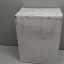 Black Bathroom Accessories Set - 24PCS Bathroom Sets with Shower Curtain and Rugs,Waterproof Black and White Shower Curtain Set, Toilet Brush, Trash Can & Soap Dispenser