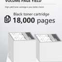 14X Black High Yield Toner Cartridge(1 Pack): Compatible CF214X 14X Toner Cartridge Replacement for HP 14X Enterprise 700 Printer M712dn M712n MFP M725dn M725f M725z M725z+ Printers