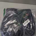 Blosssound Summer Men's Chef Pants Pack Classic 5 Pocket Chef Cargo Baggy Kitchen Pants with Elastic Waist (Large)