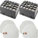 2 Pack Replacement for Shark Rotator NV450 NV451 / Rocket NV472 NV480 NV480 26 NV481 NV482 NV484 Professional Upright Vacuum, Part XHF480 XHF450 (Tall Size 2.75")