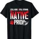Native American Heritage Indigenous Pride Native American T-Shirt Black XL