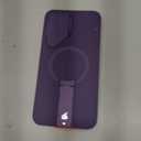 SURITCH for Samsung Galaxy S25+ Plus Phone Case, Magnetic Shockproof Protective Cover with Camera Cover & Adjustable Metal Kickstand for Galaxy S25+ Plus(2025)Dark Purple