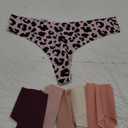 DEANGELMON Seamless Thongs for Women No Show Thong Underwear Women Comfortable Multiple Pack Of 6, XS