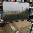 KISSFOX Vintage Wall Art Framed Retro Rustic Landscape Painting Canvas Prints Farmhouse Floral Country Scenery Picture Home Office Decor Bathroom Bedroom Living Room, 24"x36"