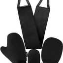 Self Tanning Mitt Applicator Kit 4 in 1 Self Applicator Set with Exfoliating Glove,Tan Mitt Applicator, Tanning Back Lotion Applicators for Your Back,Face Mitt for Tanning Lotion, Spray, Mousse