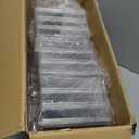 Readaeer Makeup Cosmetic Organizer Storage Drawers Display Boxes Case with 12 Drawers(Clear) (9.4 x 5.4 x 15.9 inches)