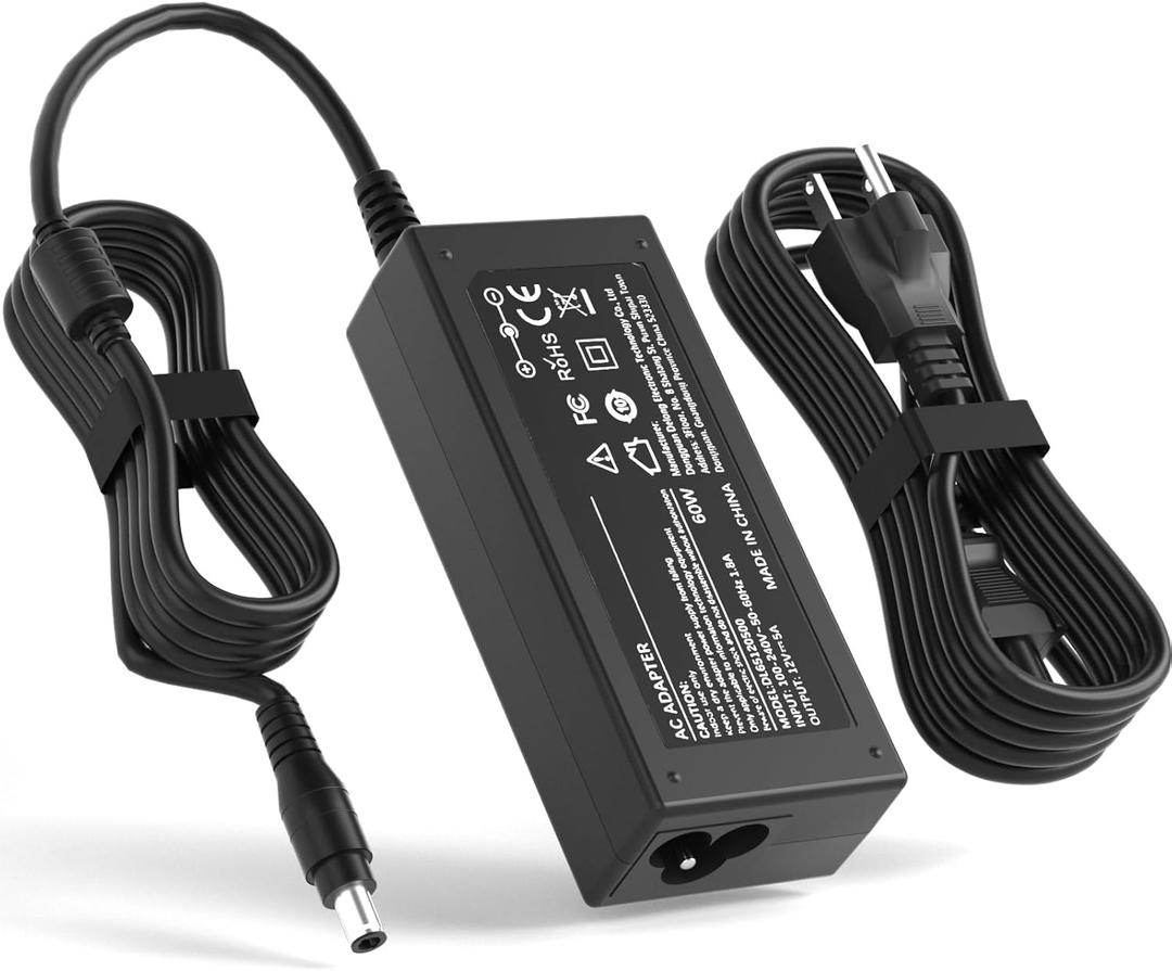 12V Power Adapter for Dell Monitor 19" 20" 21" 22" 23" 24" S2319H S2316H S2318H S2316M S2340L S2440L S2740L S2240L S2419H S2419NX S2719H LED LCD HD Monitor Power Supply Cord