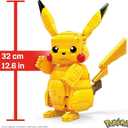 MEGA Pokmon Building Toys Set Jumbo Pikachu with 806 Pieces, Articulated and Poseable, 12 Inches Tall, for Kids