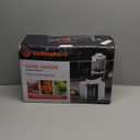 Voltisphere Cold Press Juicer, 400W Juicer Machines, 4.9"Wide Feed Chute Slow Masticating Juicer for Whole Vegetables & Fruits, High Juice Yield, Easy to Clean, Advanced Touch Sensing Switch(Silver Gray)