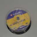 Verbatim DVD+RW 4.7GB 120Min Up to 4X Blank Discs Rewritable Up to 1000 Times - 30pk Spindle