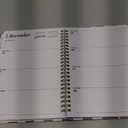 2026 Planner, Weekly and Monthly Calendar Planner for Women, Jan 2026 - Dec 2026, Hardcover Planning Agenda book with Tabs, Spiral Bound, Inner Pocket, Perfect for School Office Supplies, 6.3" x 8.5" - Checkered