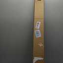Cordless Mini Blinds for Indoor Windows, 34" W x 48" H, White Vinyl 1"