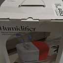 Obgnsai Evaporative Humidifier for Bedroom (No Mist) – Dishwasher Safe, No White Dust, Smart Remote with Sensor, Red Sleep Light, White Noise, Nursery Humidifier with 2.5L Tank, 2 Filters & Aroma Kit