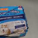 Hartz Comfitables Disposable Male Dog Wraps with Stretchy Waistband, Large 12 Count